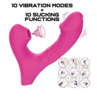 Vibratore e Stimolatore Clitoride - Revelation Pink