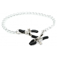Morsetti per Capezzoli - Nipple Clamps with Ring and Chain