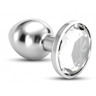 Cuneo Anale - Bijou - Anal Jewel Plug - Medium - Clear