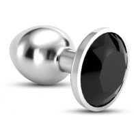Cuneo Anale - Bijou - Anal Jewel Plug - Medium - Black