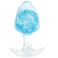 Cuneo Anale - Crystal Butt Plug Large Blue
