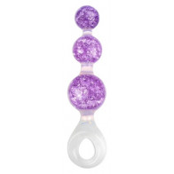 Cuneo Anale - Crystal Trio Butt Plug Medium Purple