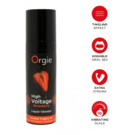 Gel Intimo Vibrante - High Voltage - Strawberry
