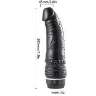 Vibratore Realistico - Vibrator Model LP Black