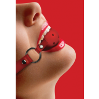 Morso a Sfera - Ball Gag Red