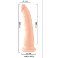 Fallo Realistico - PVC Dildo –  Size L 
