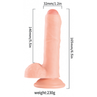Fallo Realistico - PVC Dildo – Model-B054 