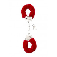 Manette - Furry Handcuffs - Red