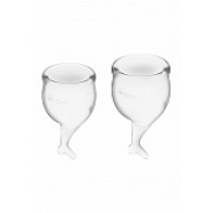 Coppette Mestruali - Feel Secure Menstrual Cup - Transparent