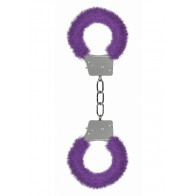 Manette - Beginner's Handcuffs Furry - Purple