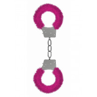 Manette - Beginner's Handcuffs Furry - Pink
