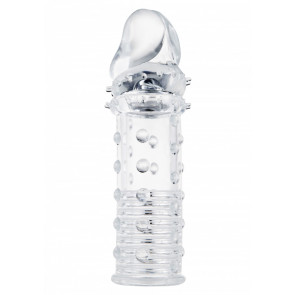 Guaina Pene - Power Stud Sleeve Smoke Transparant