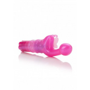 Stimolatore Punto G e Clitoride - Butterfly Kiss Pink