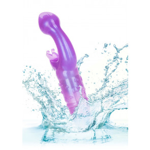 Stimolatore Punto G e Clitoride - Butterfly Kiss Purple