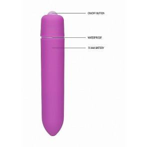 Mini Vibratore - 1 Speed Bullet - Purple
