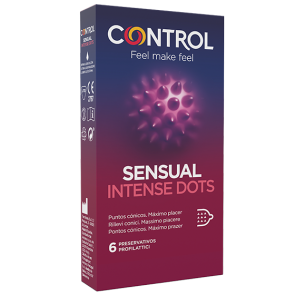 Preservativi - Sensual Intense Dots (6 pz)