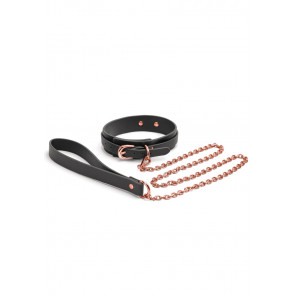 Collare con guinzaglio - Bondage Couture Collar & Leash