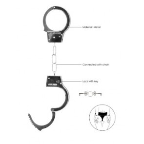 Manette - Beginner's Handcuffs Metal