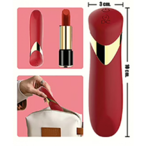Mini Vibratore - Secret Lipstick Red