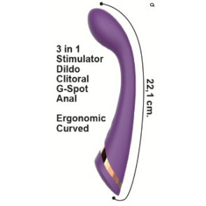 Stimolatore 3 in 1 - Easy Pleasure Purple 