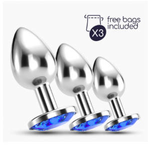 Trio Plug Anale - Bijou 
