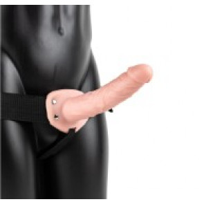 Hollow Strap-On with Balls 21 cm