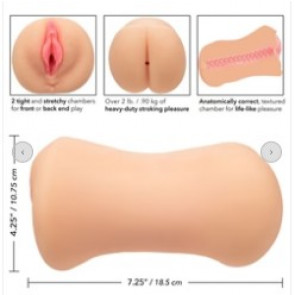 Masturbatore - Stroke It Dual Entry Pussy Ass