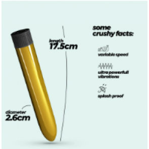 Vibratore - Classic Vibe -  Golden