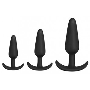 Set Trio Plug Anale - Wander Plug Black