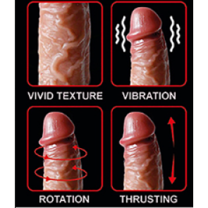 Fallo Realistico Vibrante - Cock ModelS22