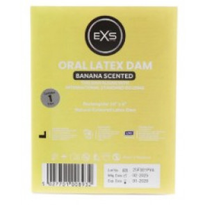Diga Orale - EXS Oral Dam - Banana (1 pz)