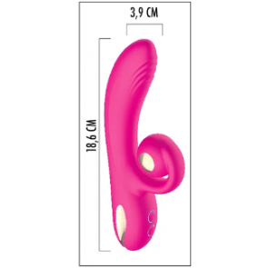 Vibratore e Stimolatore Clitoride - Boost Joy Pink