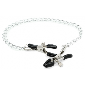 Morsetti per Capezzoli - Nipple Clamps with Ring and Chain