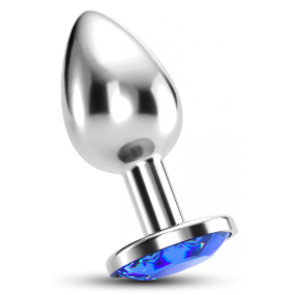 Cuneo Anale - Bijou - Anal Jewel Plug - Medium - Blue
