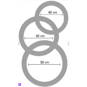 Set Anellli Fallici - Stamina Premium C-Rings 3 Pcs Set
