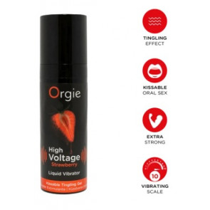 Gel Intimo Vibrante - High Voltage - Strawberry
