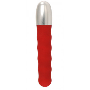 Mini Vibratore - Discretion Vibe Ribbed Red