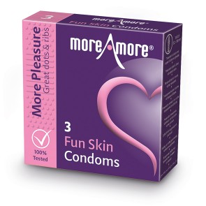 Preservativi - Condom Fun Skin (3 pz) 