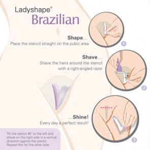 Rasatura Brasiliana - Bikini Shaping Tool Brazilian