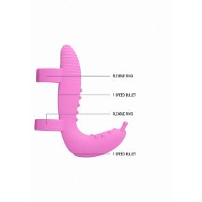 Vibrator Extension Set - Eliott - Pink