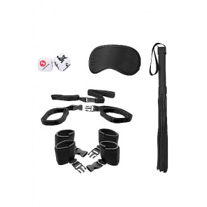 Kit Bondage - Bed Post Bindings Restraing Kit - Black