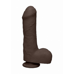 Fallo Realistico - 7 Inch with Balls - ULTRASKYN - Chocolate