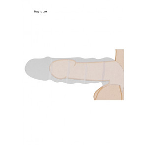 Guaina Indossabile - Penis Sleeve 6" / 17 cm - Flesh
