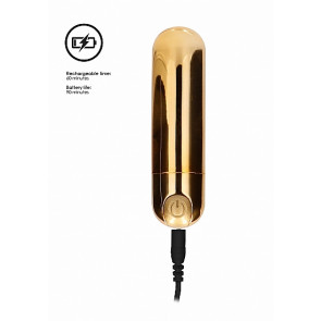 Vibratore - 10 Speed Rechargeable Bullet - Gold