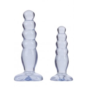 Cunei Anali - Crystal Jellies - Anal Trainer Kit - Clear