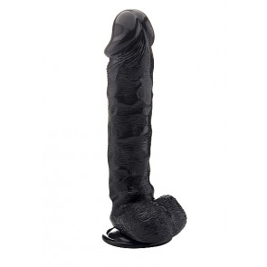 Fallo Realistico  XL - Realistic Cock With Scrotum - 13,4 Inch - Black