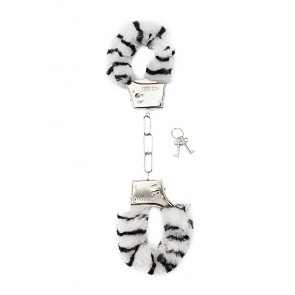 Manette - Furry Handcuffs - Zebre