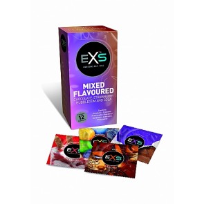 Preservativi - Exs Mixed Flavoured (12 pz)