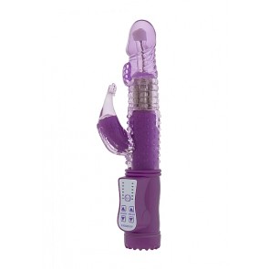 Vibratore Rabbit - Vibrating Dolphin- Purple