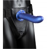 Cintura Fallica - Textured Curved Metallic Blue